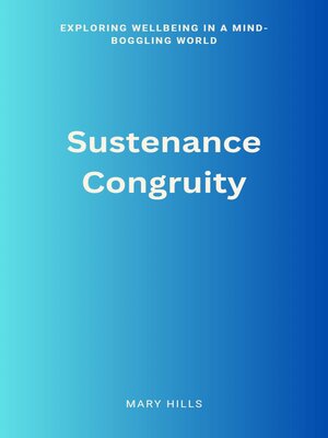 cover image of Sustenance congruity